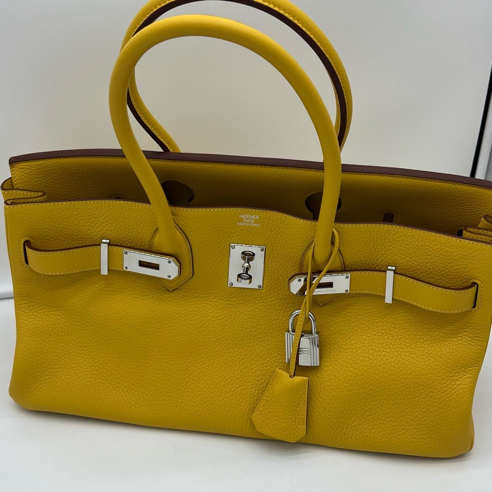 Authentic Hermes Clemence leather JPG birkin 42cm - Picture 14 of 15